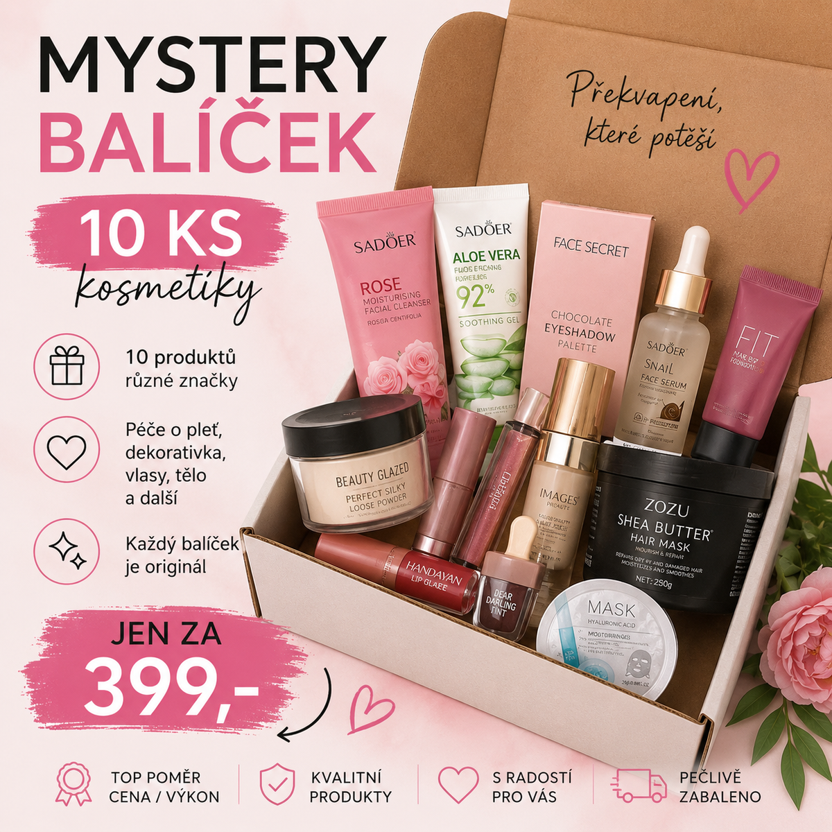 Mystery balíček - 10ks