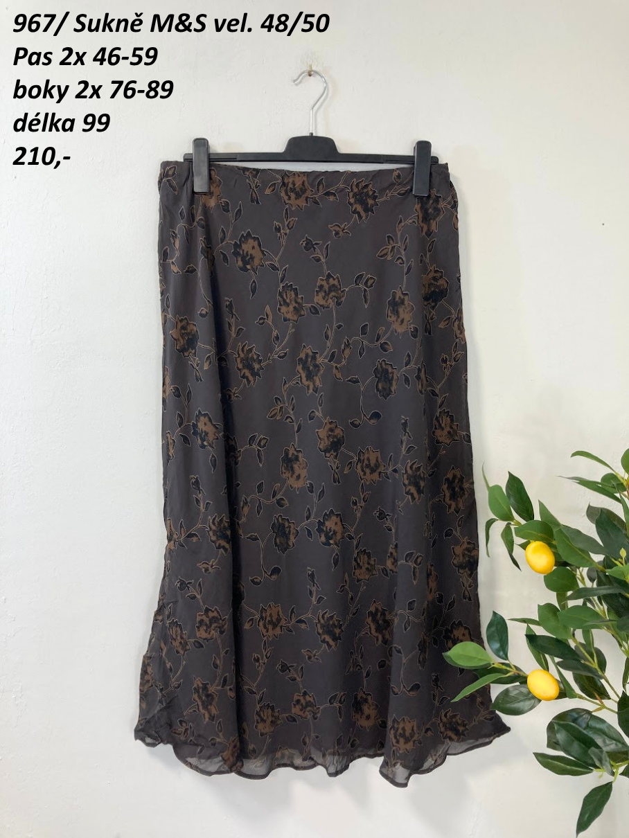 Sukně M&S vel. 48/50