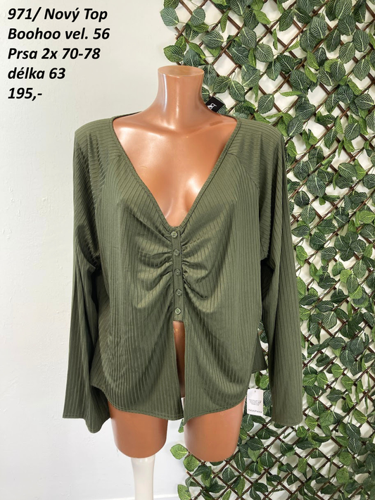 Nový top Boohoo vel. 56
