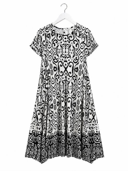 Šaty Monochrome Elegance