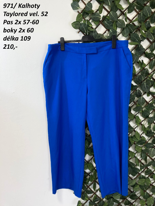 Kalhoty Taylored vel. 52