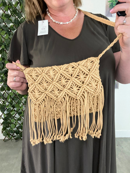 Macramé letní crossbody