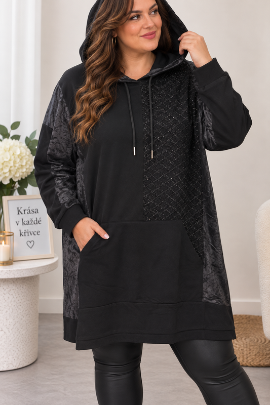 Mikinová tunika GLAM
