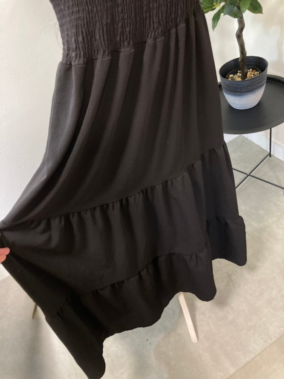 Černé šaty vel. 2xl -44/46