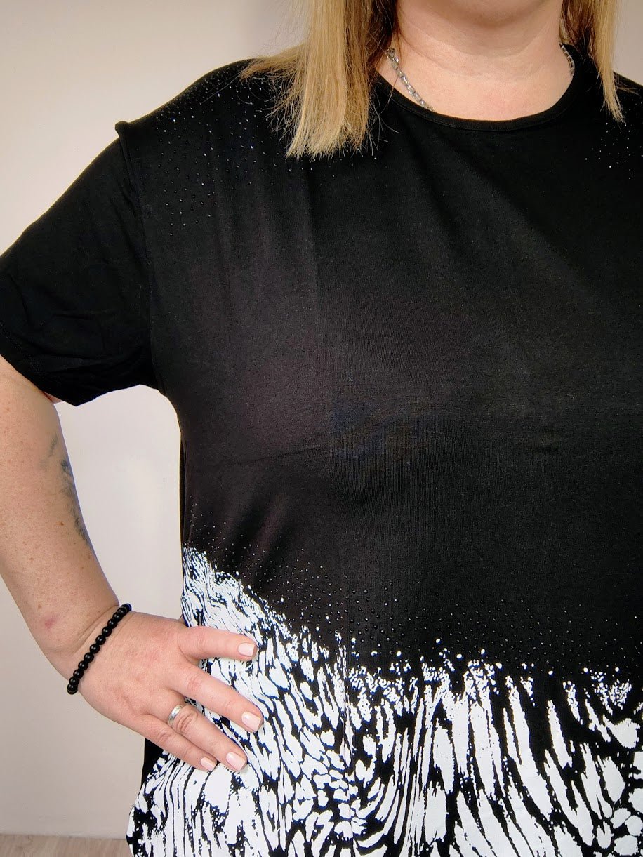 Kvalitní triko se zdobením