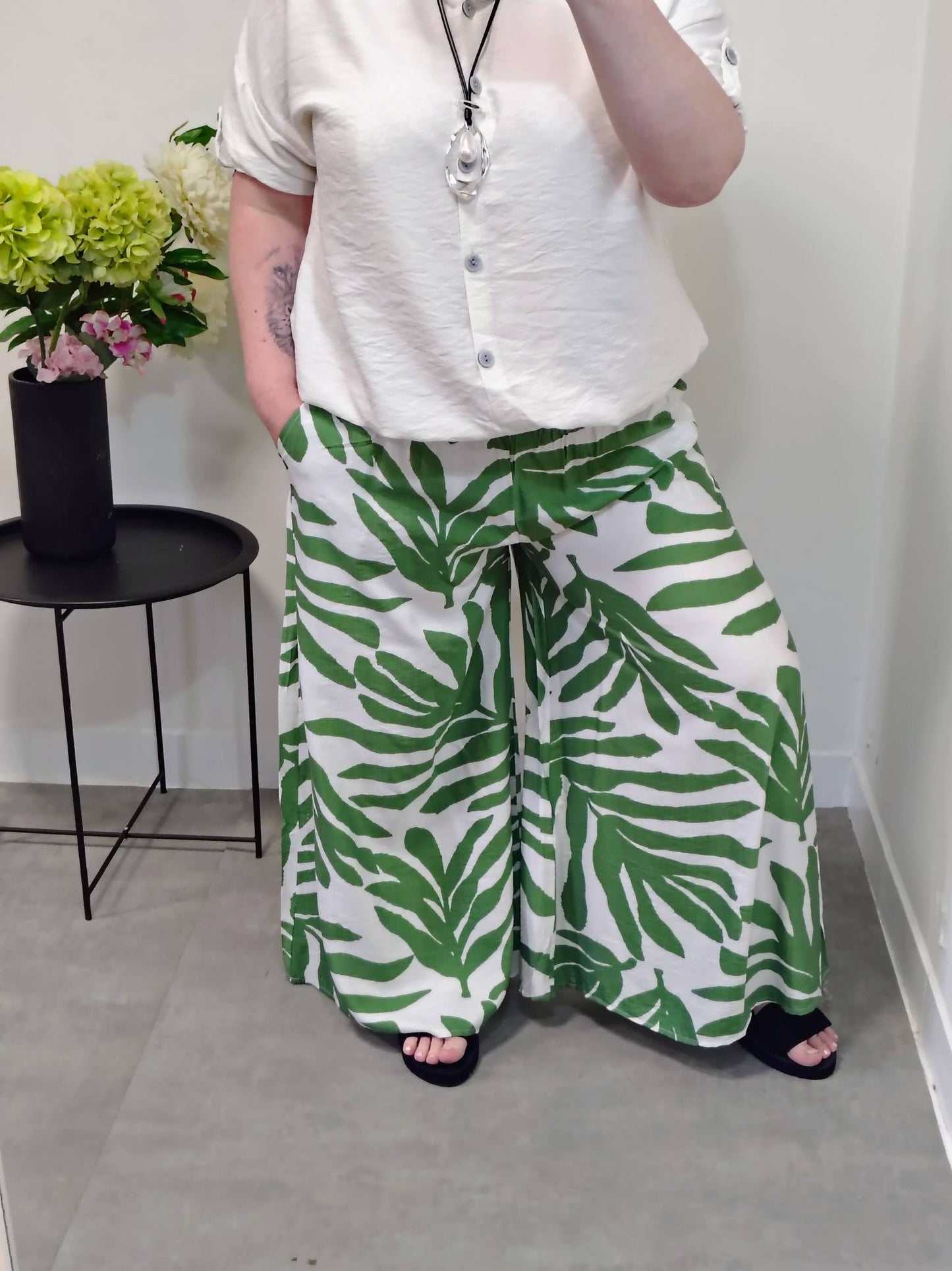 Bavlněné Boho kalhoty - var. 5