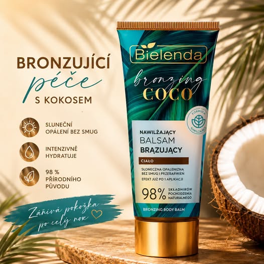 Hydratační bronzující tělový balzám