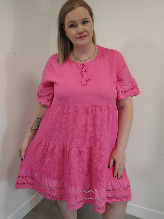 Vzdušné mušelínové šaty