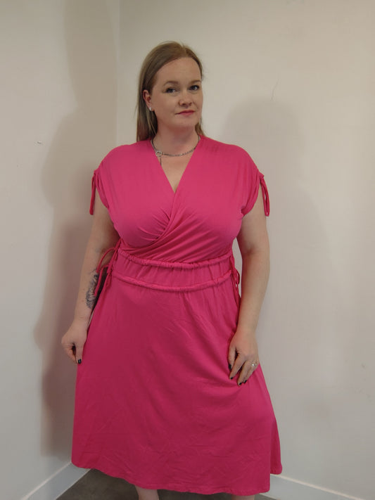 Růžové šaty Limone