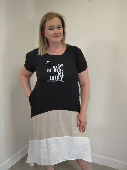 Asymetrické šaty Life vel. 46