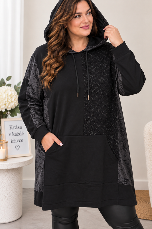 Mikinová tunika GLAM